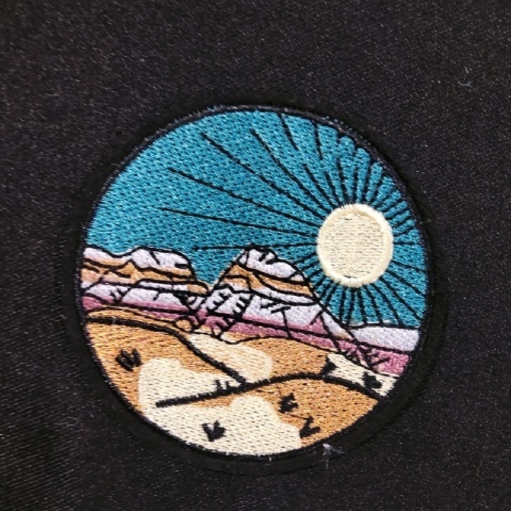Southwest Mountain Patch Iron On